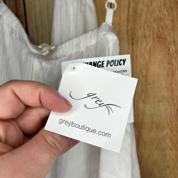 Goddess Strappy Maxi Dress White Size Large NWT - Picture 4 of 7